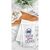 C&F Home Wash Your Claws Flour Sack Kitchen Towel - 2 of 4