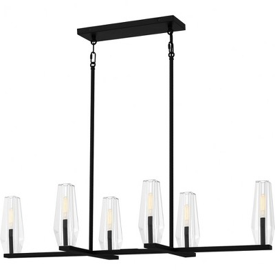 Quoizel Lighting Malamute 6 - Light Chandelier in  Matte Black