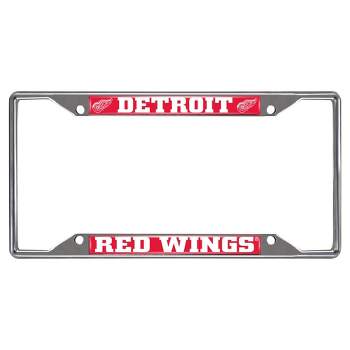 NHL Detroit Red Wings Fanmats License Plate Frame