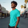 Dalix Mens Lil Rainbow Lightweight Jersey Tee - 4 of 4