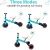 Toddler Bike with Adjustable Seat Height, Removable Pedals, Carbon Steel Frame for 10-36 Months - 2 of 4