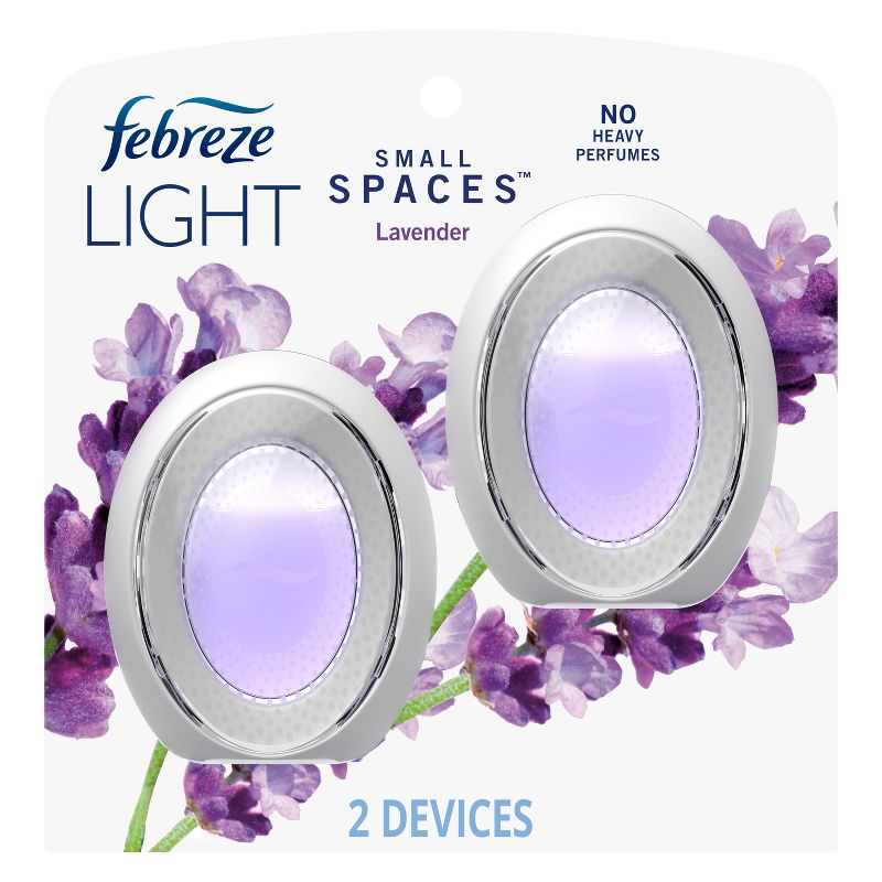 Febreze Light Small Spaces Air Freshener - Lavender - 2pk, 1 of 14