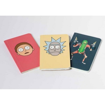 Rick and Morty: Pocket Notebook Collection (Set of 3) - by  Insight Editions (Paperback)