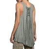 Women's Babydoll with Smocked Details Top - POL - 2 of 3