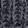 black and dark grey blended