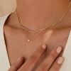 Diamond Choker Necklace for Women: Dainty 14K Gold/Sterling Silver Gold Plated CZ Jewelry, Trendy Gift - 4 of 4
