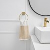 Towel Ring Bath Round Towel Hanger Wall Mount for Bathroom Toilet Kitchen Stainless Steel - 2 of 4