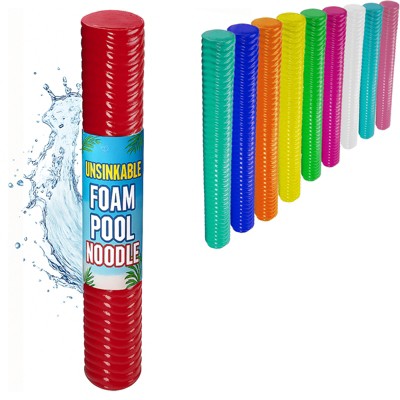 California Sun Deluxe Unsinkable Ultra Soft Foam Cushion Pool Noodle