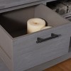 Filbert 4 Drawer Media Stand - MED5705 - White Wash Grey - Safavieh - 2 of 4