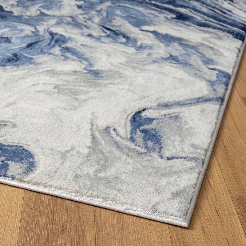 LUXE WEAVERS Marble Abstract Clouds Rug, 3 of 8