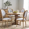 Christopher Knight Home Naclerio French Country Fabric Upholstered Wood 5 Piece Dining Set - 2 of 4
