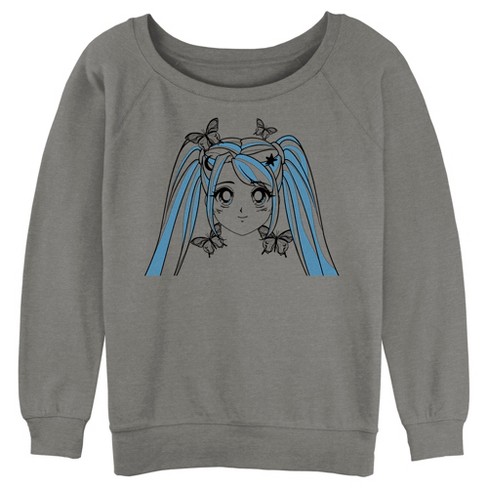 Anime face hot sale sweatshirt