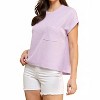 Women's Norie Textured Pocket Tee - les amis - 2 of 2