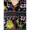 Seven Times Six Dr. Seuss GRINCH Who Stole Christmas Matching Family Pajama Sets Black - 3 of 4