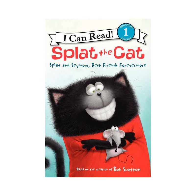 Splat and Seymour, Best Friends Forevermore - (I Can Read Level 1) by  Rob Scotton (Paperback), 1 of 2