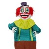 6FT Halloween Standing Ghost Decoration with Sound & Lighted Head ¨C Outdoor Scary Prop, Durable Weather-Resistant Yard Decor for Spooky Display - 2 of 4