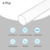 Unique Bargains Lamp Lantern Water Cooling System Acrylic Round Tubes 4 Pcs 10" - 3 of 4