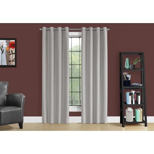 PAGED Set of 2 Micro Suede/Velvet Curtain Panel,Room Darkening,Window Curtain Panel with Grommet Top,Curtains for Living Room, Bedroom - 1 of 4