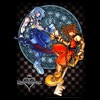 Men's Kingdom Hearts Chain of Memories Hero Duo Stained Glass Sweatshirt - 2 of 4