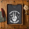 Simply Sage Market Women's People Give Me The Creeps Short Sleeve Garment Dyed Tee - 3 of 4