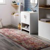 Hauteloom Vick Colorful Burgundy Rug - 2 of 4