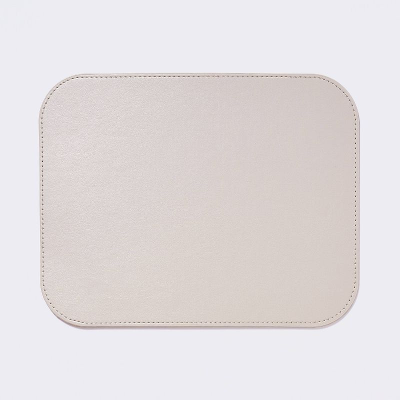 Faux Leather Mouse Pad Light Pink - Threshold&#8482;, 1 of 6