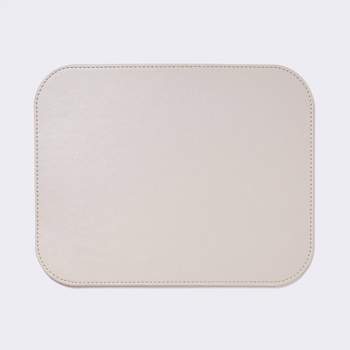 Faux Leather Mouse Pad Light Pink - Threshold™