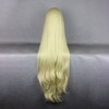 Unique Bargains Women's Wigs 45" Beige with Wig Cap - 4 of 4
