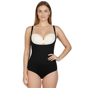 InstantFigure Undersbust Brief with adj Bra Straps WBBS009 - 1 of 4