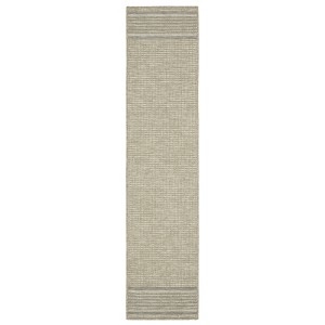 Oriental Weavers Tortuga TR07A Beige / Black Indoor /Outdoor Area Rug - 1'10" x 7'6" - 1 of 4