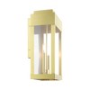 Livex Lighting York 2 - Light Wall Light in  Satin Brass - 2 of 4