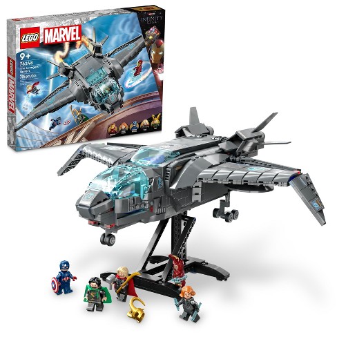 Lego Marvel The Avengers Quinjet Infinity Saga Set : Target