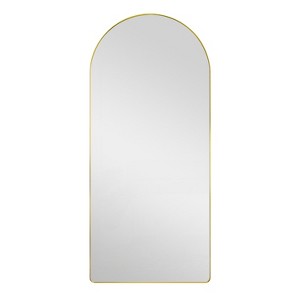 ONWITH 71" x 32" Full Length Mirror With Stand Full Body Framed Mirror for Bedroom Floor - 1 of 4