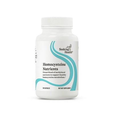 Seeking Health Homocysteine Nutrients, 60 Vegetarian Capsules