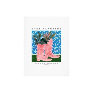 Deny Designs 83 Oranges Shoe Planters Art Print - 1 of 4