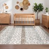 Modern Stripe Thin Rugs for Living Room Bedroom Bohemia Low Pile Non Slip Floor Mat Indoor Retro Soft Washable Carpet Home Decor - 3 of 4