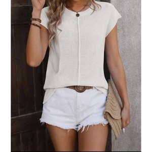 Women's Sleeveless Knit Sweater - Miss Sparkling M - 1 of 3