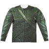 Men's Arrow Uniform (Front Back Print) Long Sleeve Costume T-Shirt - 2 of 4