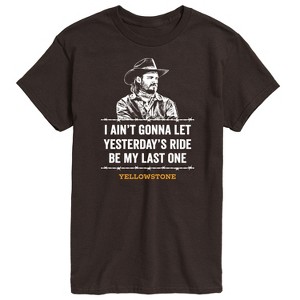 Men's - Yellowstone - Kayce Yesterday's Ride Short Sleeve Graphic T-Shirt - 1 of 4