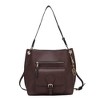 MKF Collection Yves Vegan Leather Women’s Hobo Bag by Mia K - 2 of 4