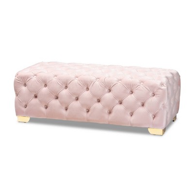 pink ottoman target