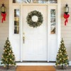 24" Christmas Wreath with Pine Cones , Front Door Christmas Wreath, Winter Christmas Decoration for Window Door Indoor Outdoor - 2 of 4