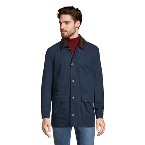 Lands' End Men's Barn Coat - Xx Small - Classic Navy : Target