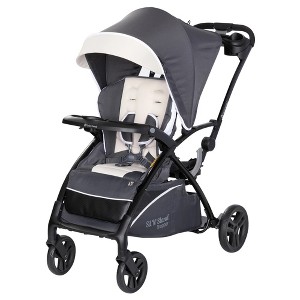 Baby Trend Sit N' Stand 5-in-1 Collapsible Shopper Stroller with Canopy, Visor, Extendable Storage Basket, Phone Tray, and 2 Cup Holders - 1 of 4