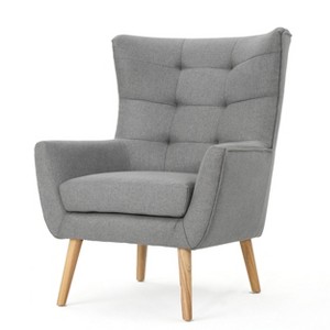 Tamsin Mid-Century Club Chair Gray - Christopher Knight Home