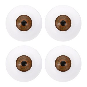 Unique Bargains Realistic DIY Craft Three-Dimensional Acrylic Doll Eyes 2 Pair - 1 of 4