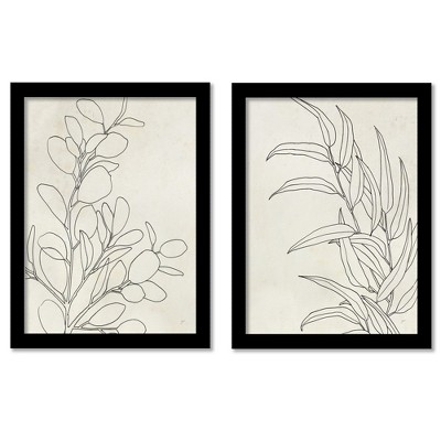 Americanflat Minimalist Botanical Botany Sketches By Karyn Panganiban ...