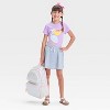 Girls' Short Sleeve Pelican Graphic T-Shirt - Cat & Jack™ Lilac - 4 of 4