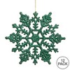 Vickerman Glitter Snowflake Ornament - 2 of 2