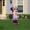 Gemmy Airblown Inflatable Minnie Mouse in Pink Polka Dot Easter Dress, 3.5 ft Tall, - 2 of 4